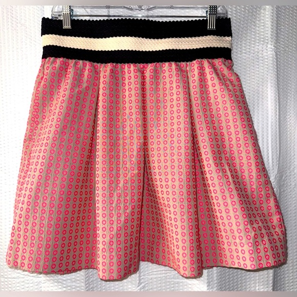 Maeve Dresses & Skirts - Maeve Anthropologie Women Dotted Brocade Box Pleated Mini Skirt Size M